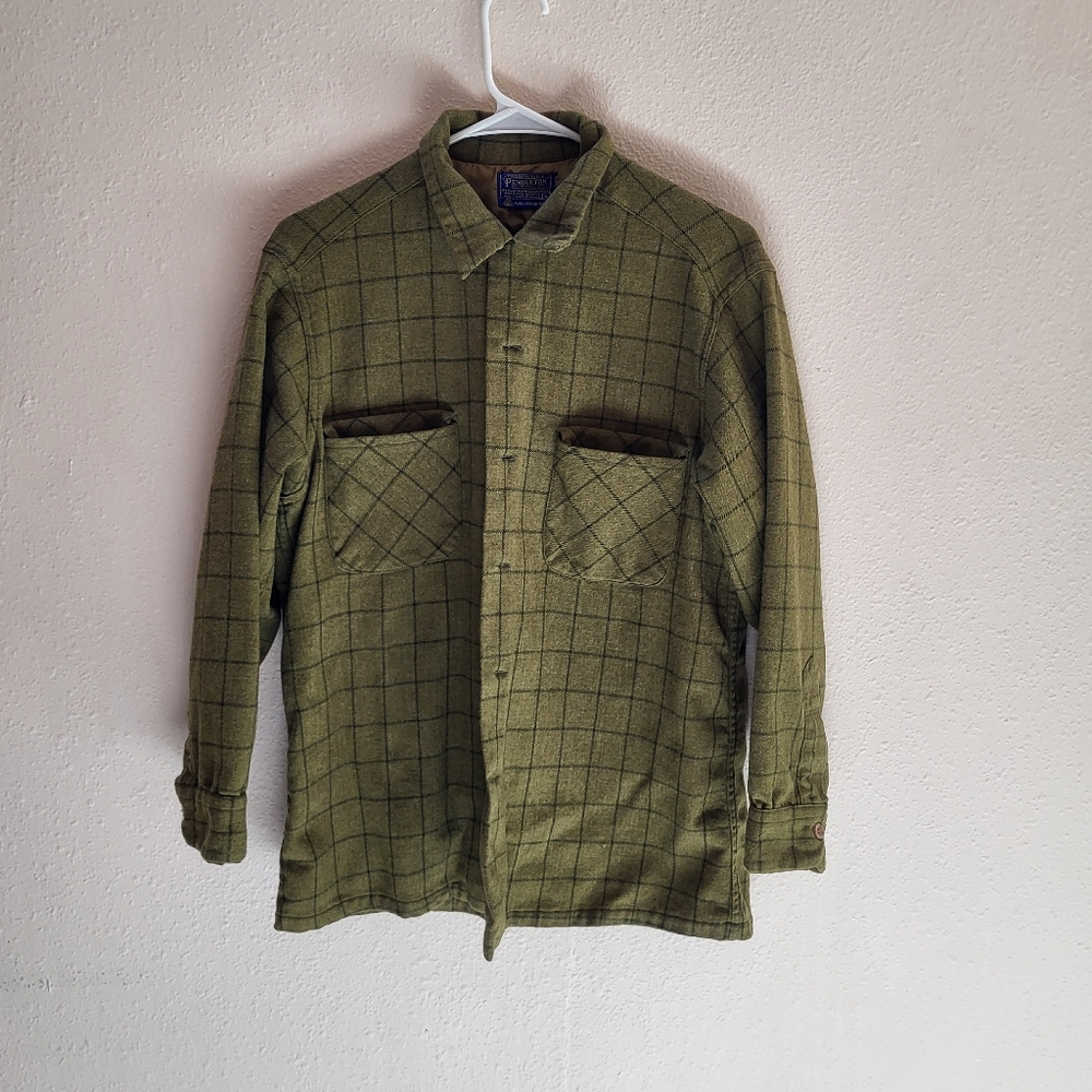 Pendalton wool flannel shacket